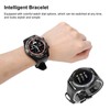 Intelligent Watch Simple Stylish Black Body Temperature Monitoring Multifunctional Call