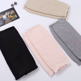 Elastic Latex Knee Warmer for Cold Weather Protection Warmer Pink 2ea