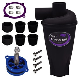 DUST COMMANDER DLX DIY Bundle - DUST COMMANDER DLX Cyclone Filter Deluxe + DUST-SP Anti-Pinch Valve