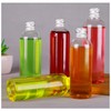 16Pack 50ml Plastic Bottles,Mini Alcohol Bottles with Silver Screw Caps,