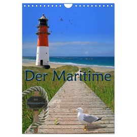 Der Maritime aus Mausopardia (Wandkalender 2026 DIN A4 hoch), CALVENDO Monatskalender