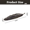 21cm Long Incense Sticks Holders, Metal Leaf Ash Catcher, Meditations