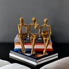 XINXUAN Letter - Gold Statue Home Decor - Modern Bookshelf