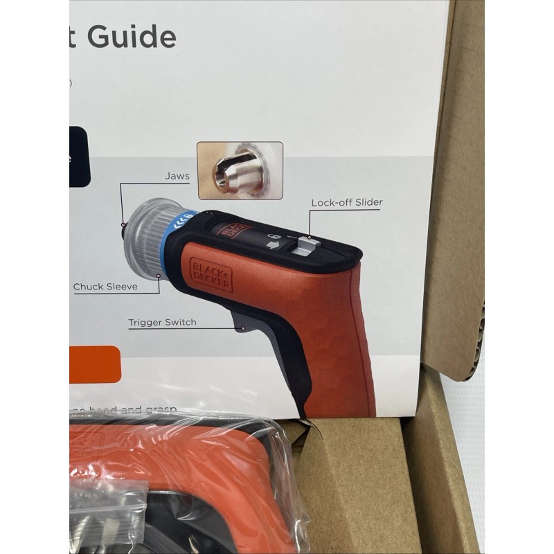 BLACK+DECKER 4V MAX Cordless Screwdriver-He