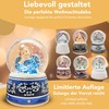 Snow Globe Christmas Music Box | Angel Blue Dreamy |