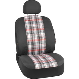 BELL Automotive 22-1-56863-9 Black Plaid Low-Back Bucket Seat Cover, One Size