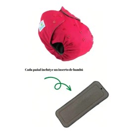 1 Pañal Ecológicos Premium De Bambú 1riel1 Inserto De Bambú                                                                                           