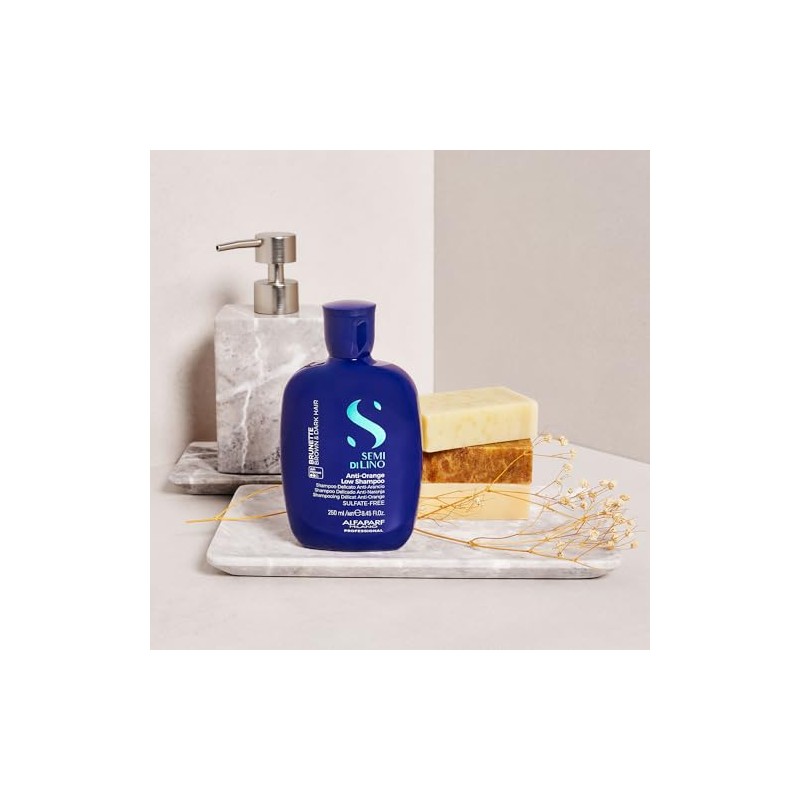 'ALFAPARF MILANO Semi Di Lino Anti-Orange Low Shampoo