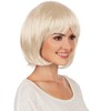 dressforfun Bob Wig, Great Haircut with Fringe, Can be Combined