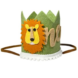 Bliceon Baby 1st Birthday Hat, Wild One Birthday Decorations, 1st Birthday Decorations Boy, 1st Birthday Crown, 1st Birthday Decorations for Boys