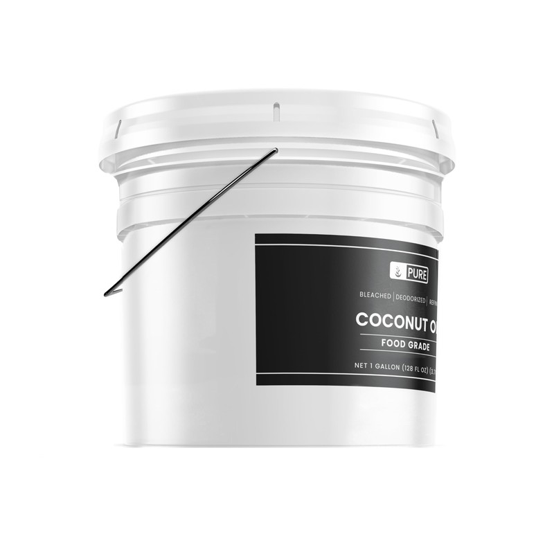 Pure Original Ingredients Coconut Oil (1 Gallon) Hexane-Free & Gluten-Free,