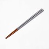 Kurabi Chopsticks & Chopsticks Rest Set, Dishwasher Safe, 9.1 inches
