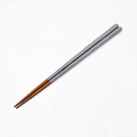 Kurabi Chopsticks & Chopsticks Rest Set, Dishwasher Safe, 9.1 inches (23 cm), Iron Gift Set, Made in Japan