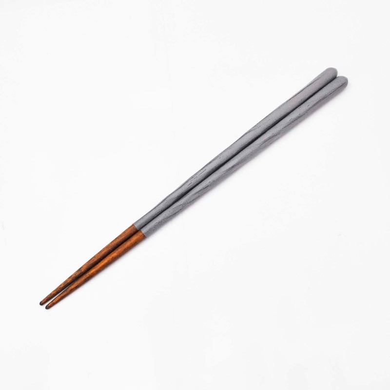 Kurabi Chopsticks & Chopsticks Rest Set, Dishwasher Safe, 9.1 inches