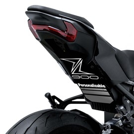 Wheel Arch Vinyl Compatible with Kawasaki Z900 2025-2026 (METALLIC GREY)