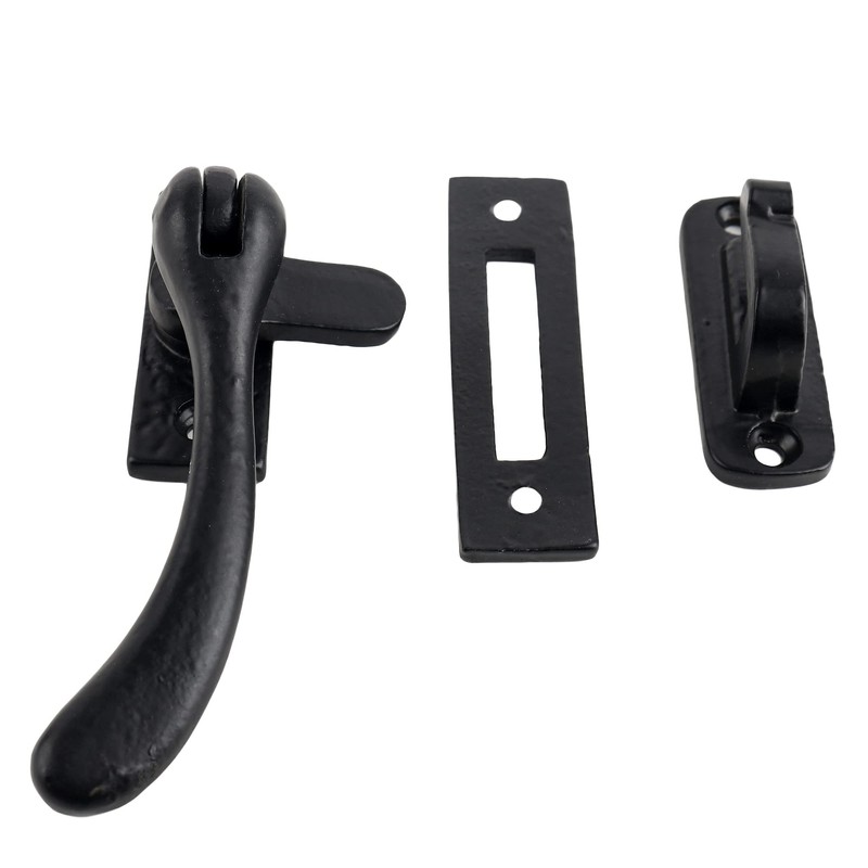 SKANDH Iron Flip Latch for Barn Doors Casement Window Locks,