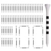 Wooden Golf Tees | 100-Piece Wooden Golf Mark Long Golf