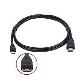 Mini HDMI Cable Lead for Sony Digital Camera SLT-A57 HD Display