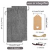 Penubuy Premium Hessian Wine Bag, gray, Pack sack