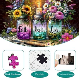 500 Piece Jigsaw Puzzle for Adults, (Vase Flower)