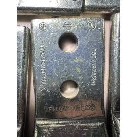 Burndy 3/8"Yellow 2 Hole L115 Die Copper Compression Terminal Lug YAZ442NT38FX