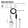 Outdoors USB LED Lamp Warm/White/Warm White Light Adjustable Brightness Hook