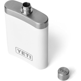 YETI Rambler Hip Flask, White, 7 oz