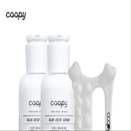 Cupi Glow Keep Water Glow Cream 50ml 2 x + Natural Ceramic Gua Sha / 쿠피 글로우 킵 물광 크림 50ml 2개+천연 세라믹 괄사