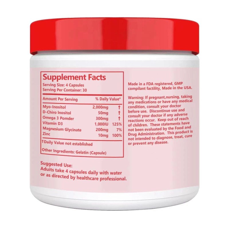 AS SHOW HAPPY HORMONES PCOS Multivitamin Prebiotic Probiotic Blend Vaginal