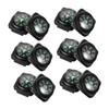 SUPVOX 25pcs Compact Navigation Compass with Accurate Portable Mapping Tool