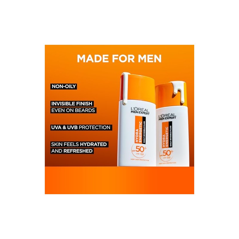 L'Oréal Paris Men Expert Hydra Energetic UV Face Daily Fluid