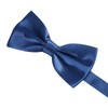 WELROG Men's Bow Tie for Wedding Party - Adjustable Satin