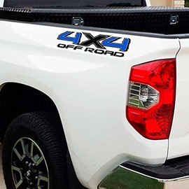 Blue Black 4x4 Tundra Truck Decal Set Off Road Tacoma Stickers