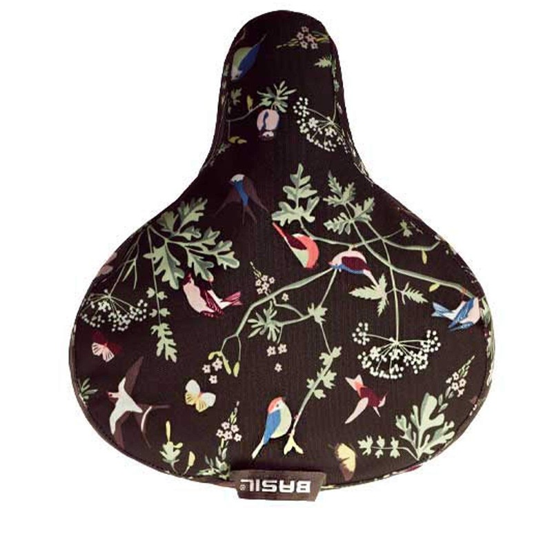 Basil Unisex Wanderlust Saddle Cover, Charcoal, One Size UK