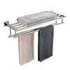 RTCUL Bathroom Towel Rack 24 Inch Tower Holder with Double