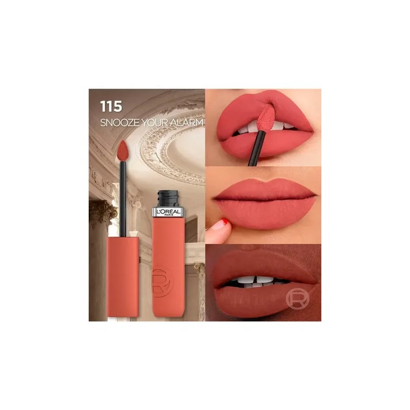 Loreal Paris Infallible Mate Labial Ácido Hialurónico