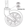 Fork stem Bearings - Swivel Bearings (1 Pair) for Most