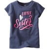 Carter's Baby Girls' Slogan Tee (Baby) - Big Sister -