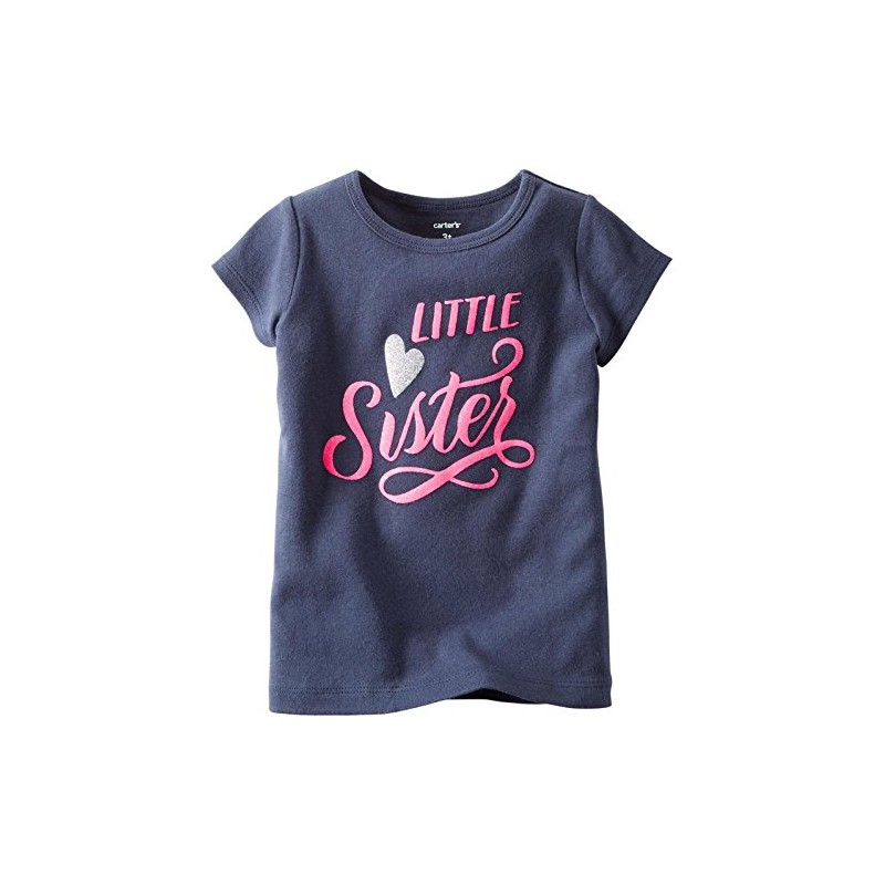 Carter's Baby Girls' Slogan Tee (Baby) - Big Sister -