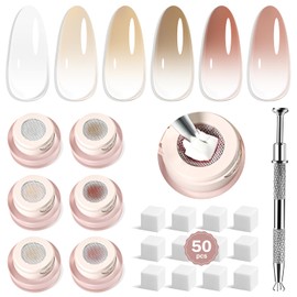 JODSONE 6 PCS Pat Painting Gel Nail Polish Vibrant Colour for French Blusher Manicure DIY Nail Art