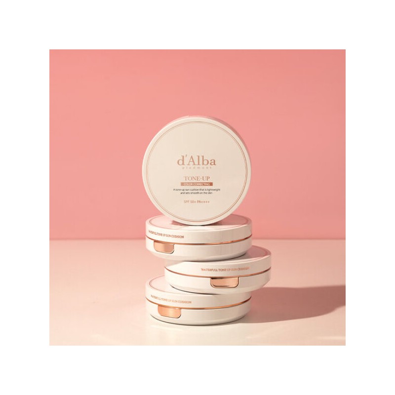 Dalba 달바세트 톤업 선쿠션 15g(1개)+리필 15g(1개) Dalba Set Tone-Up Sun