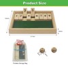 Shut The Box Game 2 Players, Wooden Board Game, Wooden