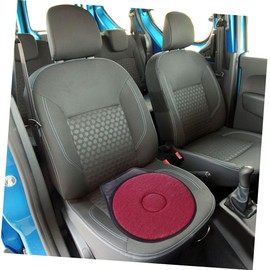 SUPVOX 360 Rotating Car Seat Cushion Lightweight Breathable Swivel Pad for Elderly Pregnant Women Easy Mobility Home Office Travel