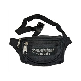 Bum Bag East Germany Thuringia in Black I Belt Bag Waist Hip Bag Black, black, bum bag