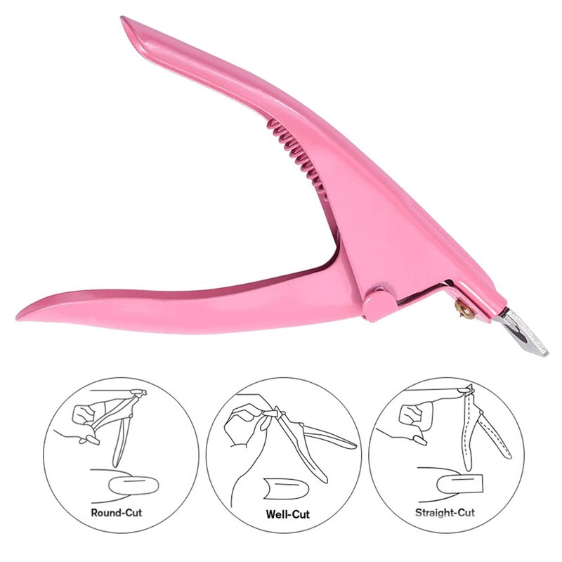 LacyMC Nail Clippers for Natural, Nail Clippers, Manicure Tip Cutter