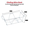 Sterno Chafing Dish Wire Rack - Folding Wire Racks for
