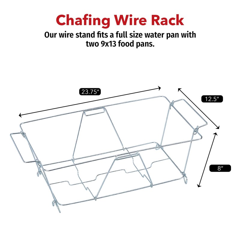 Sterno Chafing Dish Wire Rack - Folding Wire Racks for