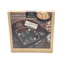 Studio Mercantile Baseball Wooden Board Game Set by Studio Mercantile Hammer & Axe NWOB
