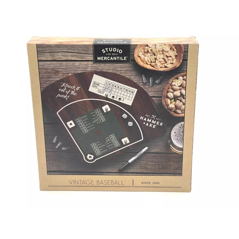 Studio Mercantile Baseball Wooden Board Game Set by Studio Mercantile