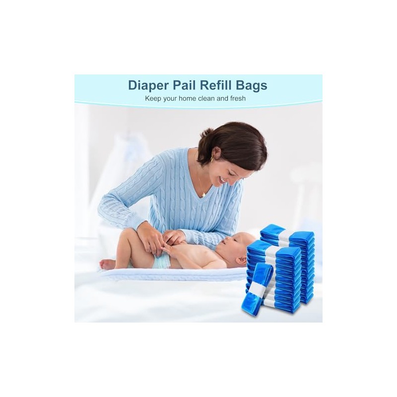 20 Pack Nappy Bin Refills 4.5 m with Strong Odour
